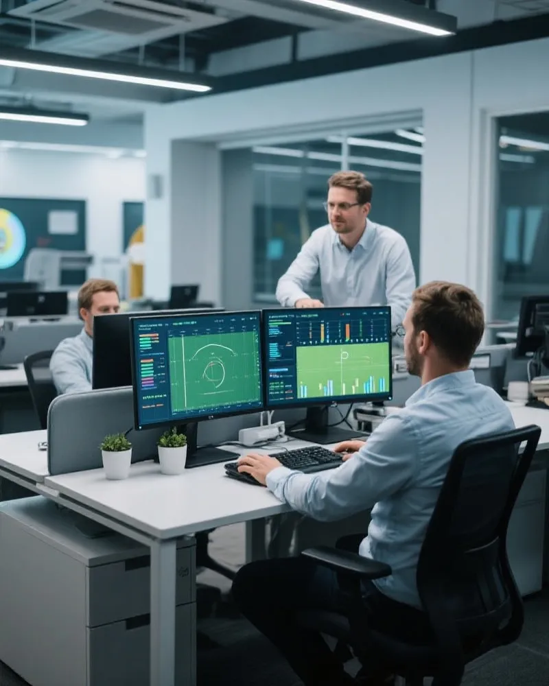 K体育平台 办公环境与研发团队